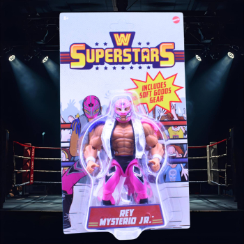 WWE Superstars Rey Mysterio Jr. Figur Mattel 2024 OVP | Hoppla-Stuff